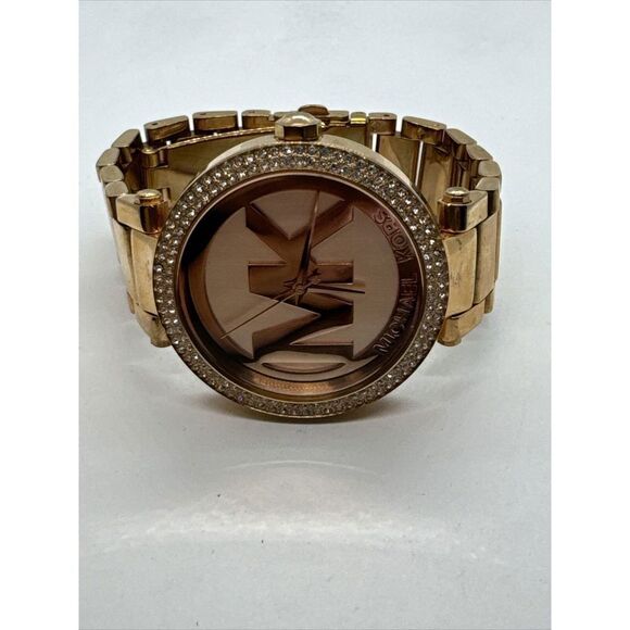 Michael Kors Parker MK5865 Women Rose Gold Analog Dial Quartz Wrist Watch JNA411 main image 11